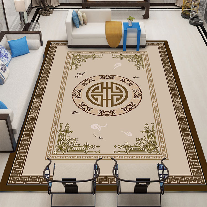 Chinees tapijt – Vlekbestendig en huisdiervriendelijk – Polypropyleen met niet-slip achterzijde