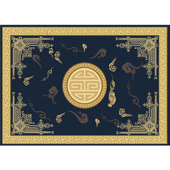 Chinees tapijt – Vlekbestendig en huisdiervriendelijk – Polypropyleen met niet-slip achterzijde