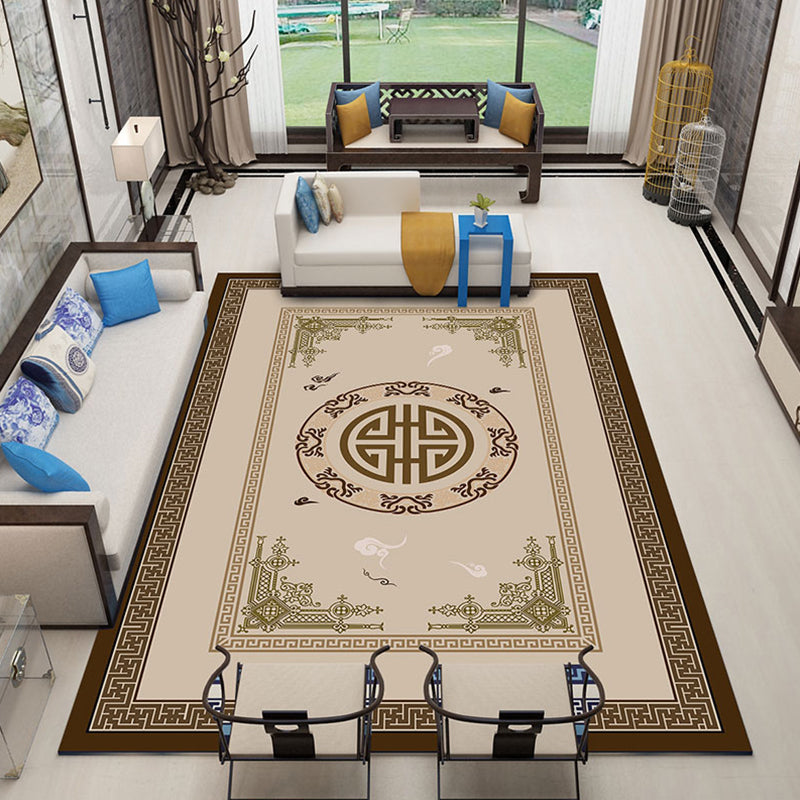 Chinees tapijt – Vlekbestendig en huisdiervriendelijk – Polypropyleen met niet-slip achterzijde