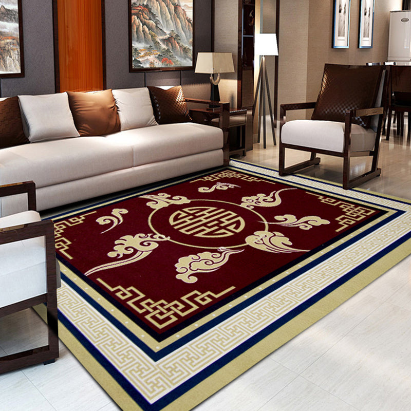 Chinees tapijt – Vlekbestendig en huisdiervriendelijk – Polypropyleen met niet-slip achterzijde