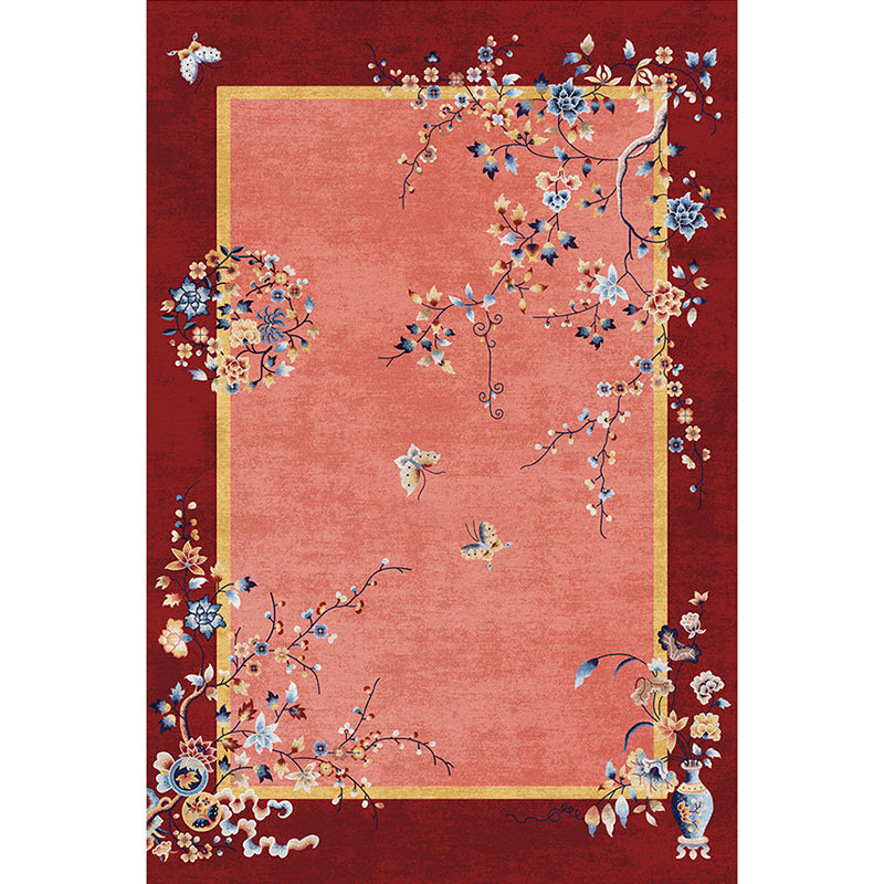 Multi-kleuren landschapsafdruk tapijt – Niet-slip, vlekbestendig – Machine wasbaar, voor decoratie