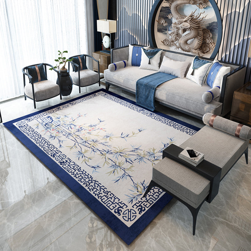 Multi-kleuren landschapsafdruk tapijt – Niet-slip, vlekbestendig – Machine wasbaar, voor decoratie