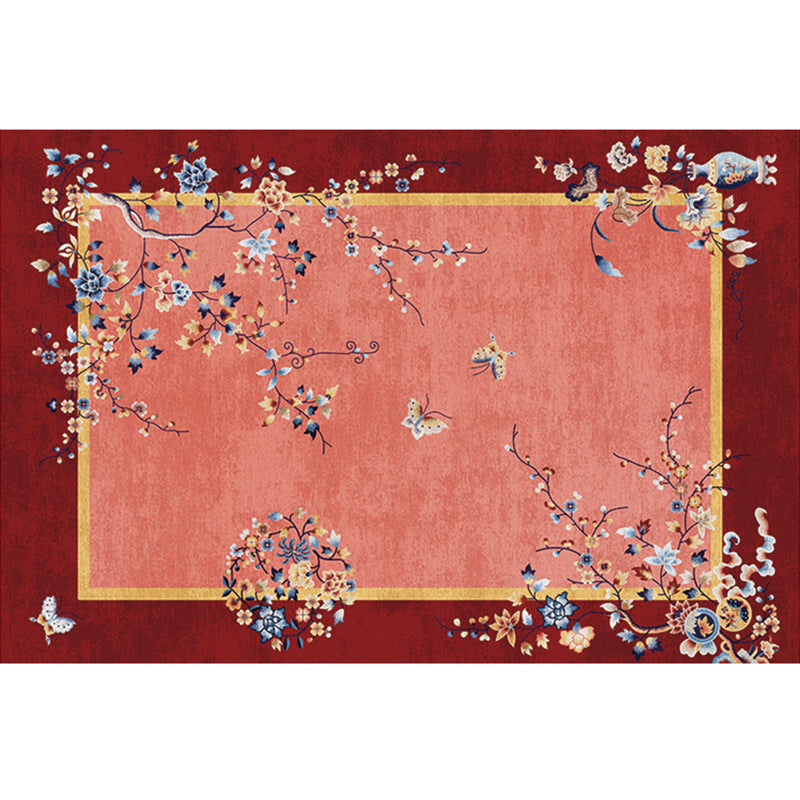 Multi-kleuren landschapsafdruk tapijt – Niet-slip, vlekbestendig – Machine wasbaar, voor decoratie