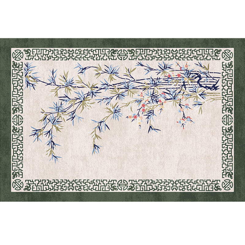 Multi-kleuren landschapsafdruk tapijt – Niet-slip, vlekbestendig – Machine wasbaar, voor decoratie