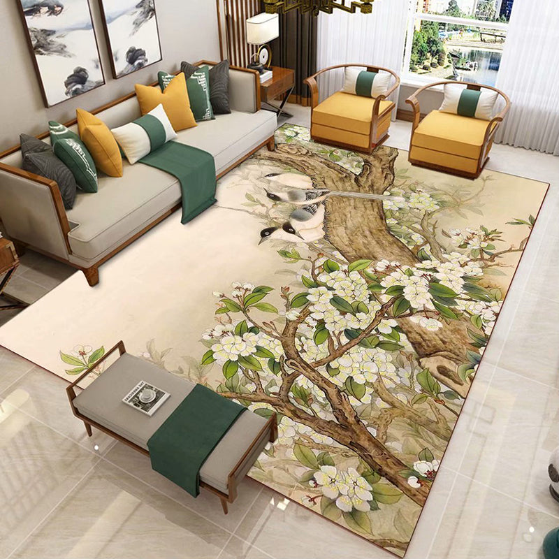 3D-print Tapijt – Huisdiervriendelijk, niet-slip, wasbaar – Multicolor, polyester