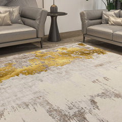 Roest Print Tapijt – Anti-slip | Machinewasbaar, Vlekbestendig, Synthetisch Vloerkleed