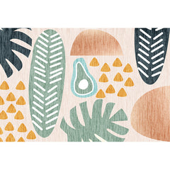 Abstract tapijt – Wasbaar en vlekbestendig – Synthetisch en antislip