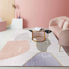 Abstract tapijt – Wasbaar en vlekbestendig – Synthetisch en antislip