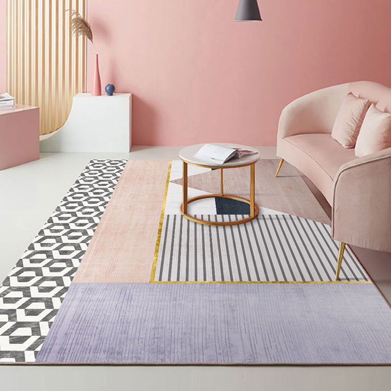 Abstract tapijt – Wasbaar en vlekbestendig – Synthetisch en antislip