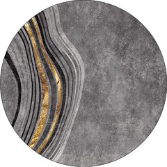 Kleurblok vloerkleed – Niet-slip, huisdiervriendelijk, wasbaar – Polyester, voor binnengebruik