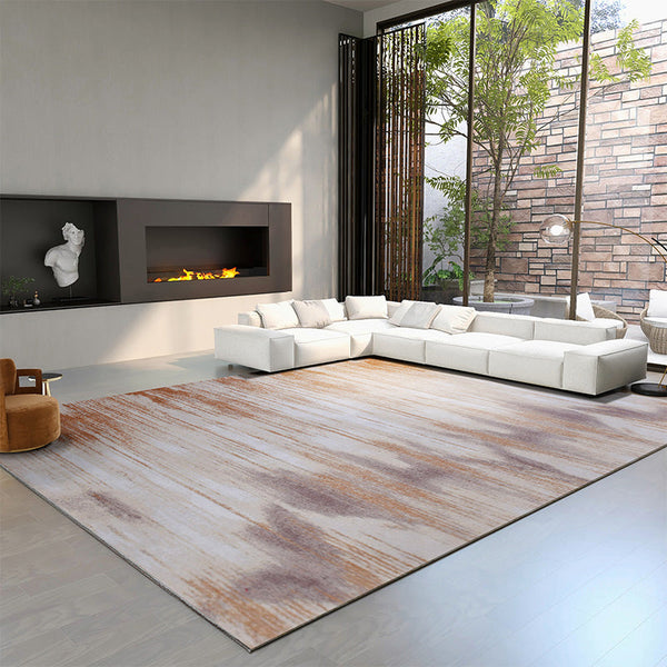 Woonkamer Tapijt – Abstract Patroon, Synthetisch, Antislip Ondergrond, Wasbaar