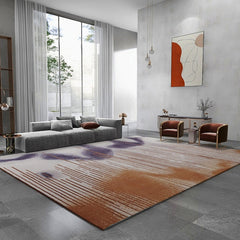 Woonkamer Tapijt – Abstract Patroon, Synthetisch, Antislip Ondergrond, Wasbaar