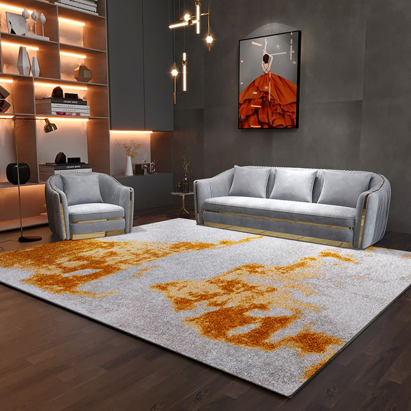 Woonkamer Tapijt – Abstract Patroon, Synthetisch, Antislip Ondergrond, Wasbaar