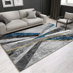 Geometrisch tapijt – Wasbaar, huisdiervriendelijk, antislip | Synthetisch, machinegeweven