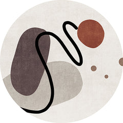 Kleurblok vloerkleed – Gemakkelijk te onderhouden | Huisdiervriendelijk, Wasbaar, Katoenmix