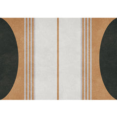 Kleurblok vloerkleed – Wasbaar | Anti-slip achterkant | Polyester, voor binnen gebruik