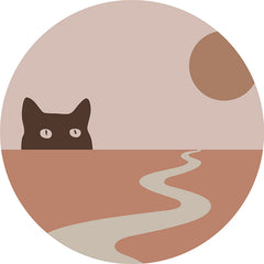 Slaapkamer tapijt – Ontspannend en niet-slip – Wasbaar polypropyleen, veelkleurig kleurgeblokkeerd