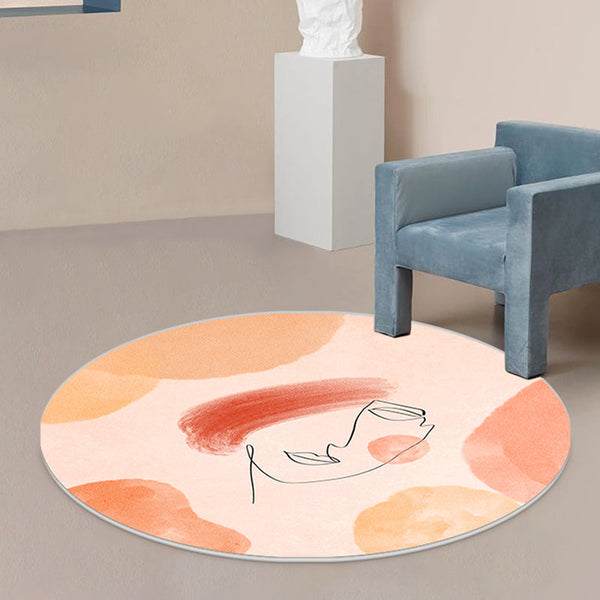 Noordse decoratie tapijt – Vlekbestendig en gemakkelijk te onderhouden – Antislip achterkant