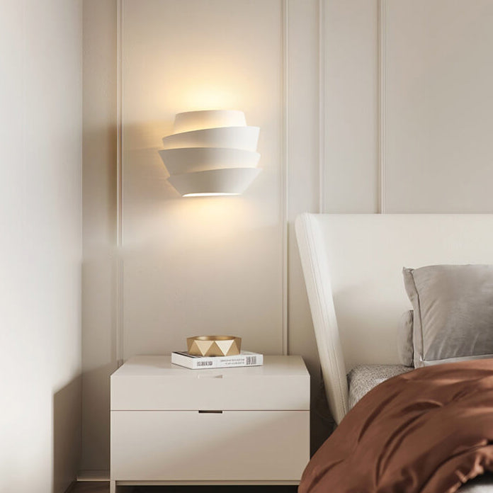 Wandlamp – Scandinavisch design – Dubbele ijzeren constructie, geschikt voor moderne wooncultuur
