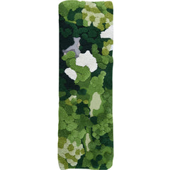 Handgemaakt tapijt – Huisdiervriendelijk | Lamswol, gedrukte plantmotieven