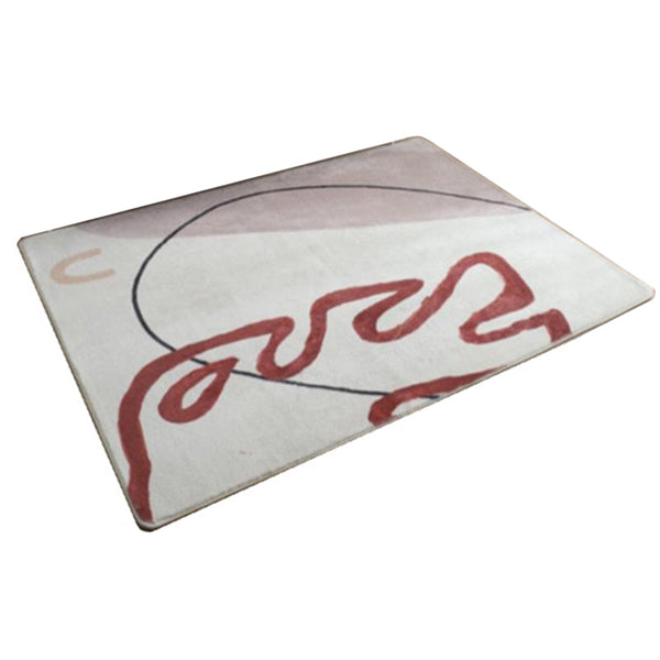 Noordse vloerkleed – Handgedrukt, antislip, machinewasbaar – Polyester, geschikt voor binnenruimtes