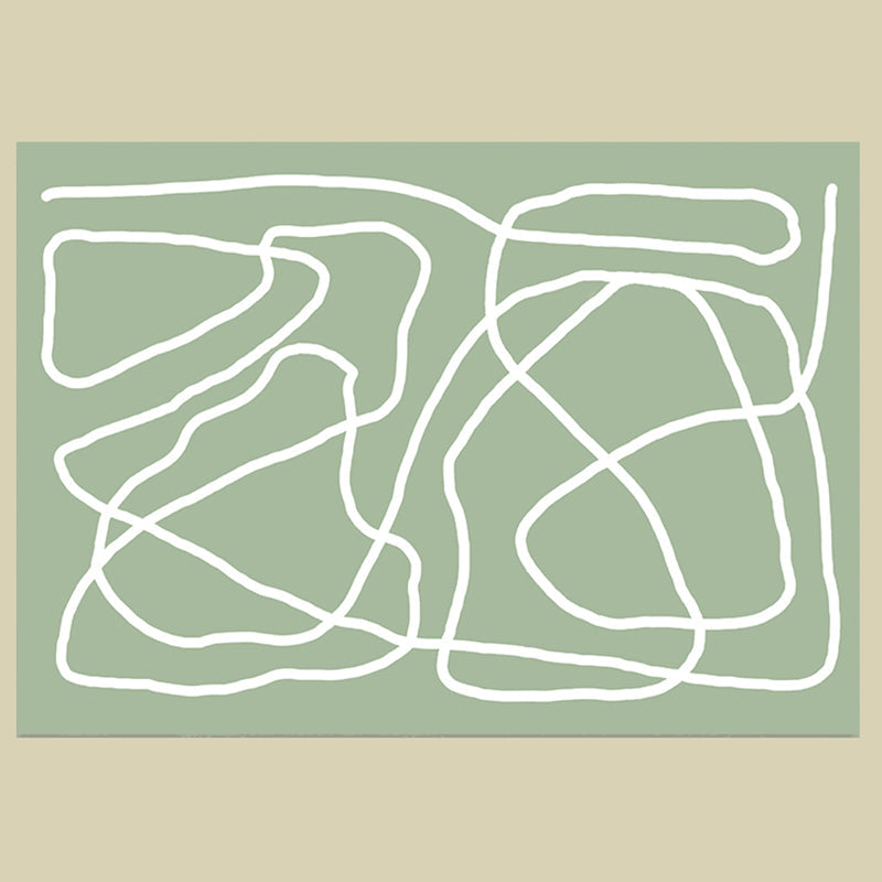 Vloerkleed – Handgedrukt, niet-slip, huisdiervriendelijk | Synthetisch materiaal, binnen gebruik