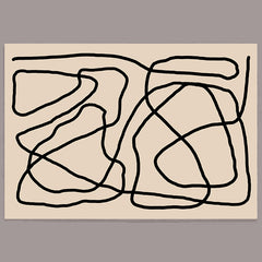 Vloerkleed – Handgedrukt, niet-slip, huisdiervriendelijk | Synthetisch materiaal, binnen gebruik