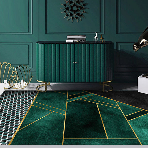 Vloerkleed – Modern ontwerp – Polypropyleen, vlekbestendig, niet-slip achterzijde