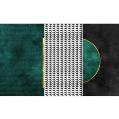 Vloerkleed – Modern ontwerp – Polypropyleen, vlekbestendig, niet-slip achterzijde