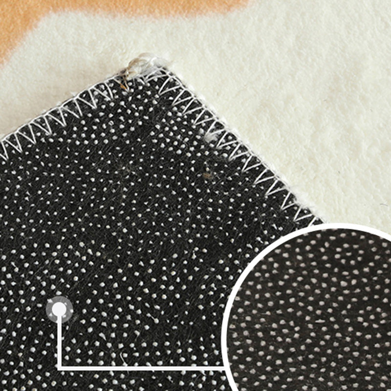 Vloerkleed kinderkamer – Auto patroon – Katoen mengsel, non-slip, gemakkelijk te onderhouden