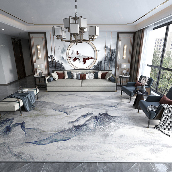 Parlor Tapijt – Modern Patroon | Antislip Achterkant, Katoenmix, Eenvoudige Verzorging