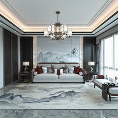 Parlor Tapijt – Modern Patroon | Antislip Achterkant, Katoenmix, Eenvoudige Verzorging