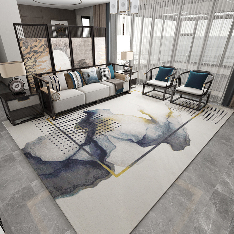 Parlor Tapijt – Modern Patroon | Antislip Achterkant, Katoenmix, Eenvoudige Verzorging