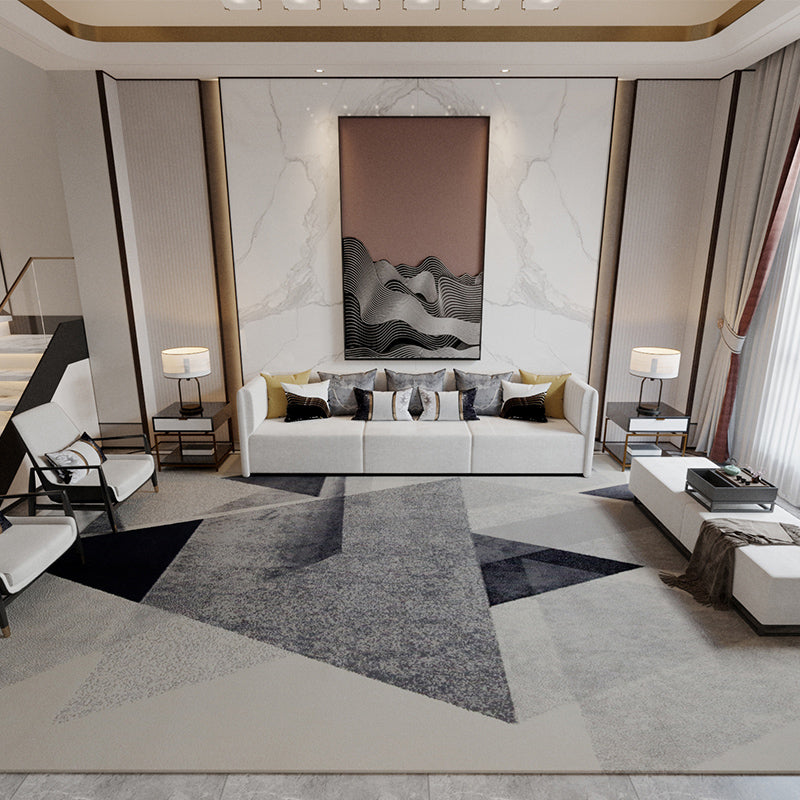 Parlor Tapijt – Modern Patroon | Antislip Achterkant, Katoenmix, Eenvoudige Verzorging