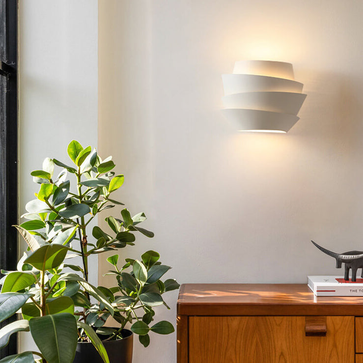 Wandlamp – Scandinavisch design – Dubbele ijzeren constructie, geschikt voor moderne wooncultuur