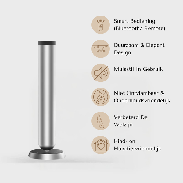 Evolve CA200A Smart – Aroma Diffuser voor 200 m² – App & Bluetooth Control