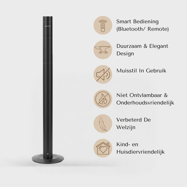 Evolve CA800 Smart – Aroma Diffuser voor 800 m² – App & Bluetooth Control