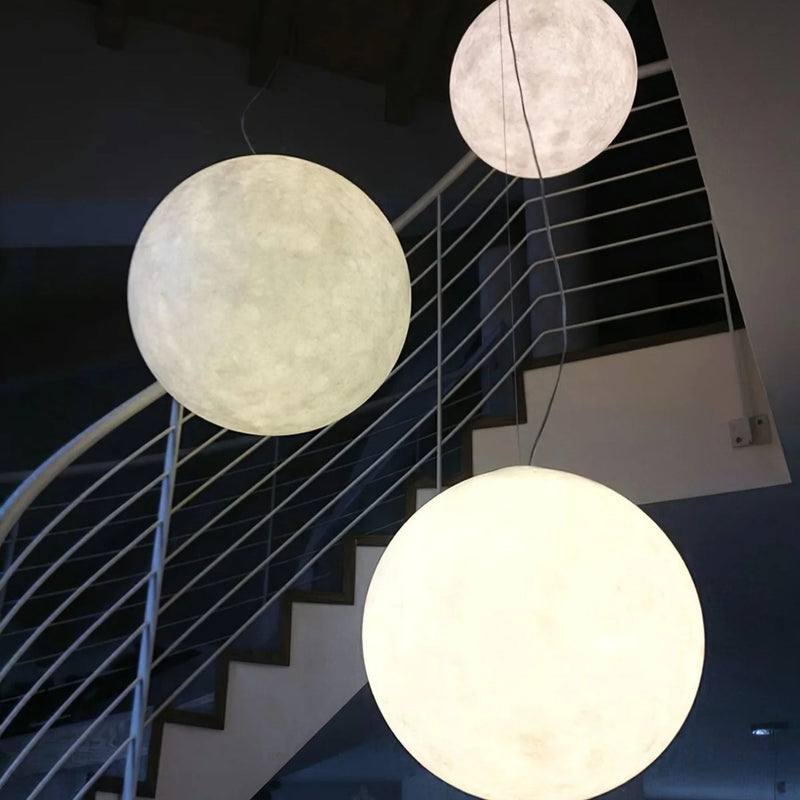 Hanglamp – Maanontwerp – Modern design, geschikt voor diverse interieurstijlen