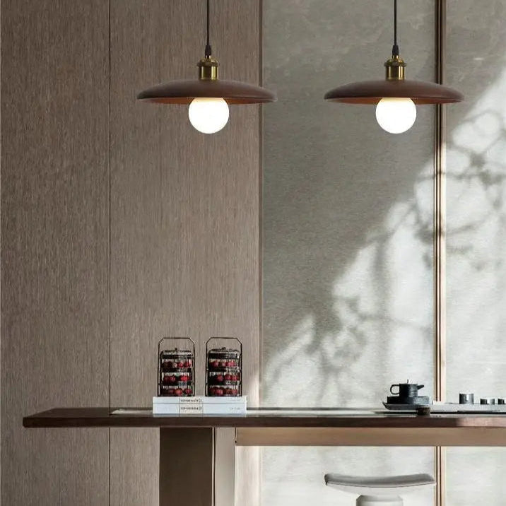 Hanglamp – Houten ontwerp – Verlichting in natuurlijke stijl