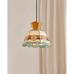 Hanglamp – Tiffany-stijl – Glas, decoratief ontwerp, sfeervolle verlichting