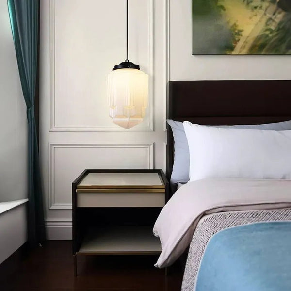 Hanglamp – Melkglas ontwerp – Geschikt voor diverse interieurstijlen | E27 fitting