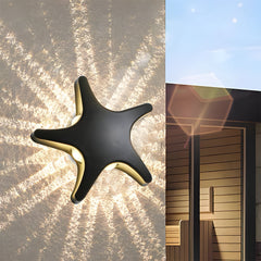 Wandlamp LED – Stervormig ontwerp – Creatieve buitenverlichting voor stijlvolle ambiance