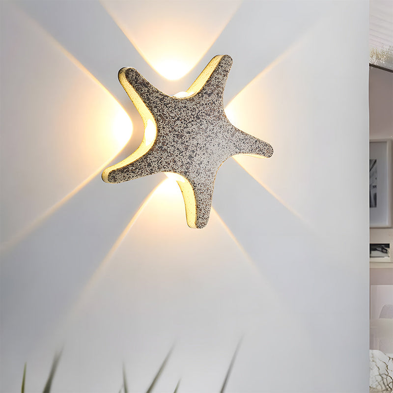 Wandlamp LED – Stervormig ontwerp – Creatieve buitenverlichting voor stijlvolle ambiance