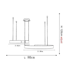 Hanglamp – Cirkelvormig ontwerp – Geschikt voor binnengebruik, energiezuinig
