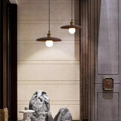 Hanglamp – Houten ontwerp – Verlichting in natuurlijke stijl