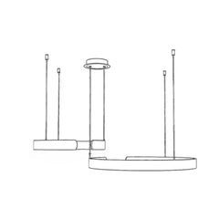 Hanglamp – Cirkelvormig ontwerp – Geschikt voor binnengebruik, energiezuinig