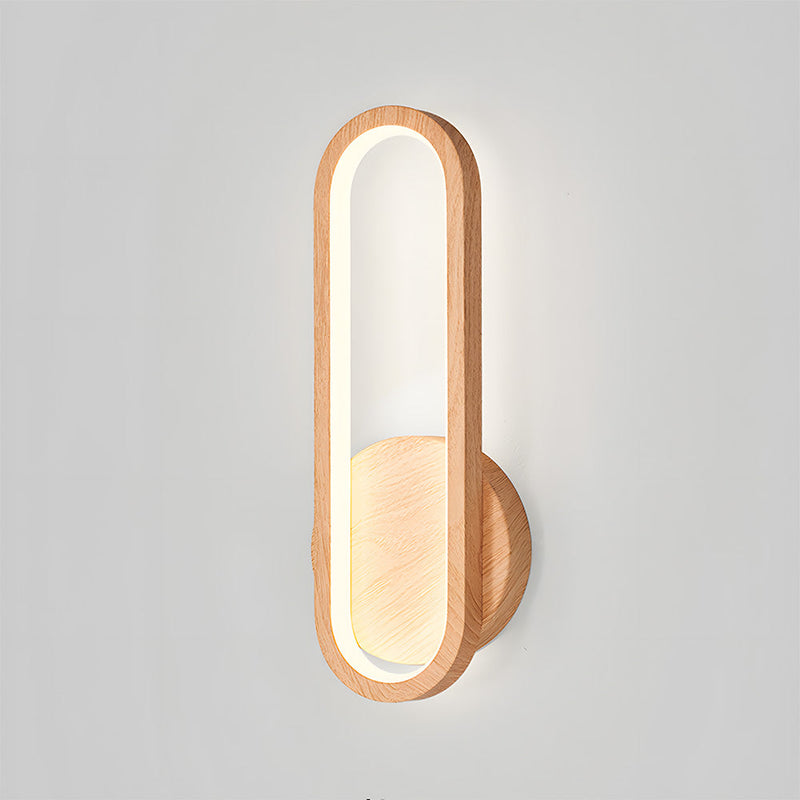 Wandlamp – Stijlvol ontwerp – Houten LED lamp voor woonkamer decoratie