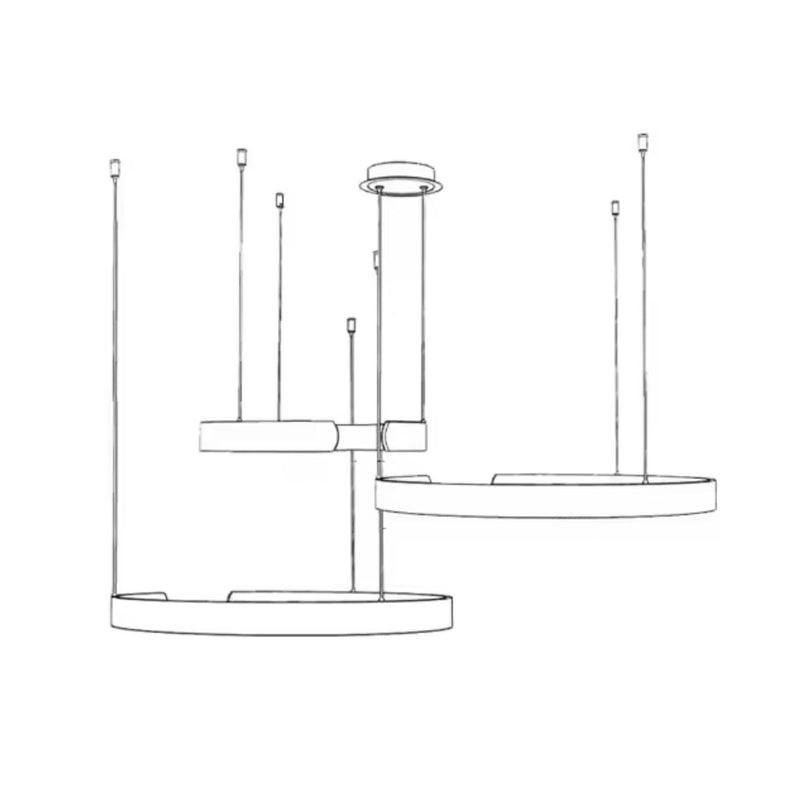 Hanglamp – Cirkelvormig ontwerp – Geschikt voor binnengebruik, energiezuinig