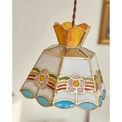 Hanglamp – Tiffany-stijl – Glas, decoratief ontwerp, sfeervolle verlichting