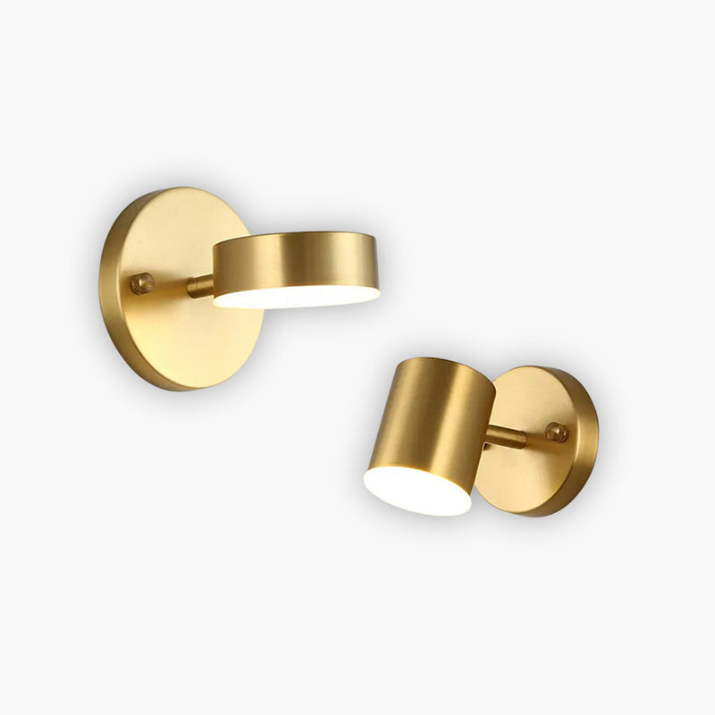 Wandlamp – Elegante LED verlichting – Modern design, koper materiaal